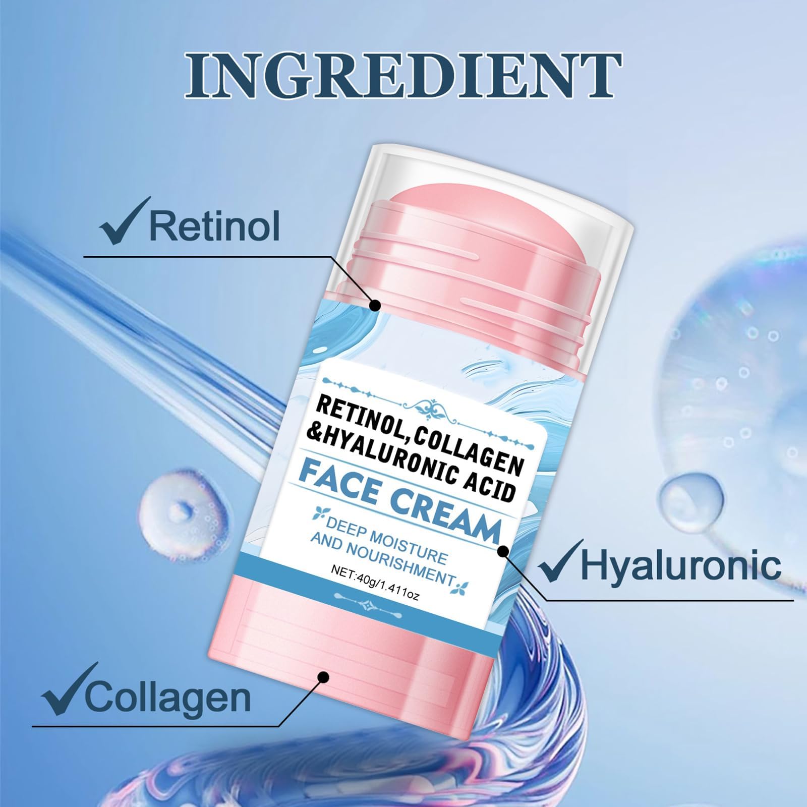 Grospe Face Balm Stick suits all genders and improves skin tone and texture