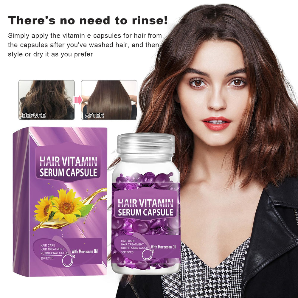 Grospe hair‑damage texture shot highlighting nourishing blend for softness