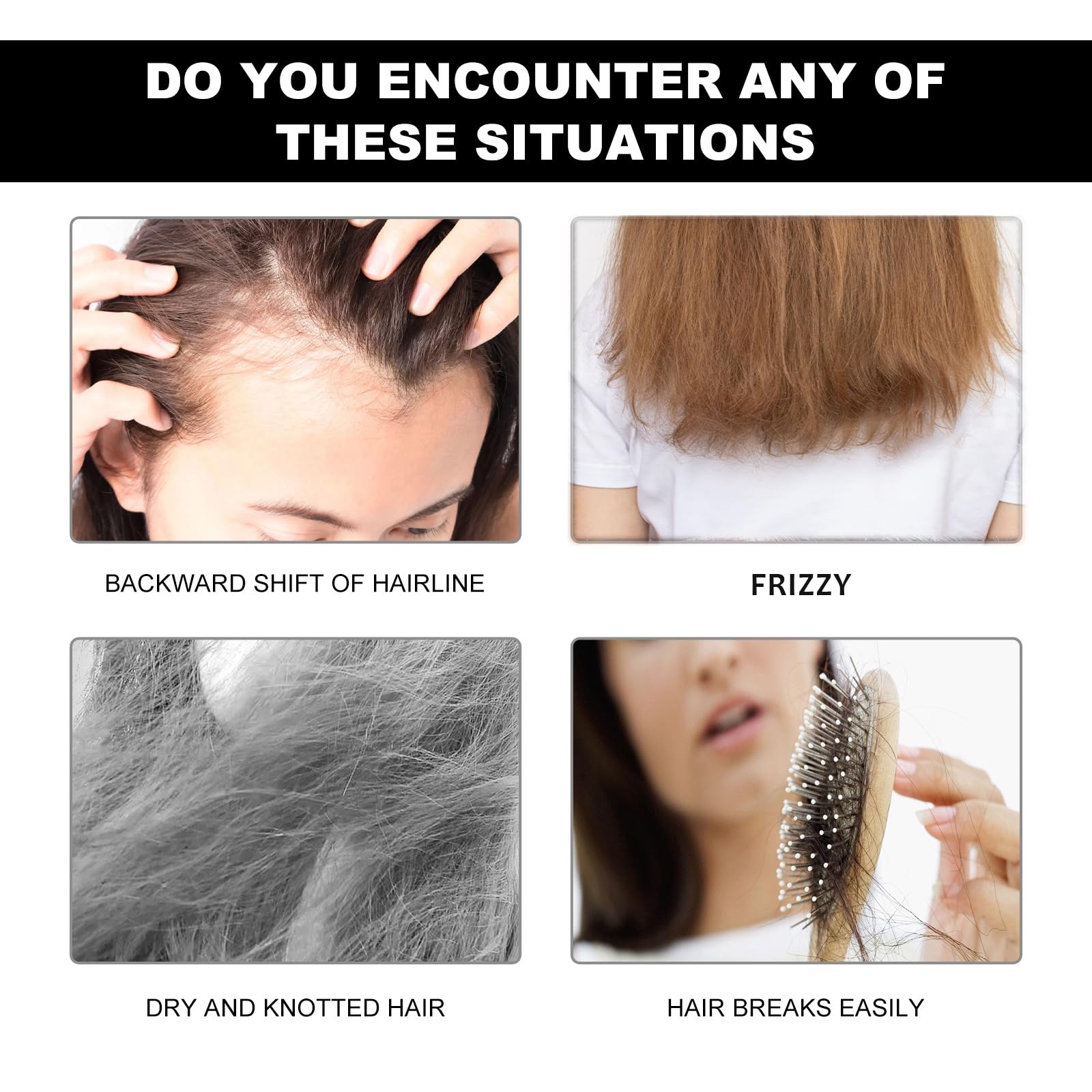 Grospe Hair Serum Capsules application demonstrating quick, non‑greasy styling after washing