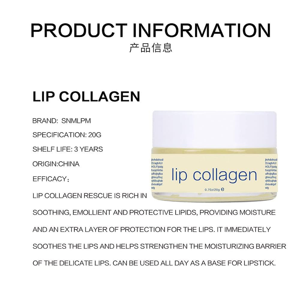 Grospe Lip Collagen ingredient panel highlights plant stem cells and peptides.