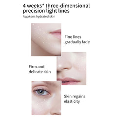 Hands applying the stick for precise, gentle under-eye application.