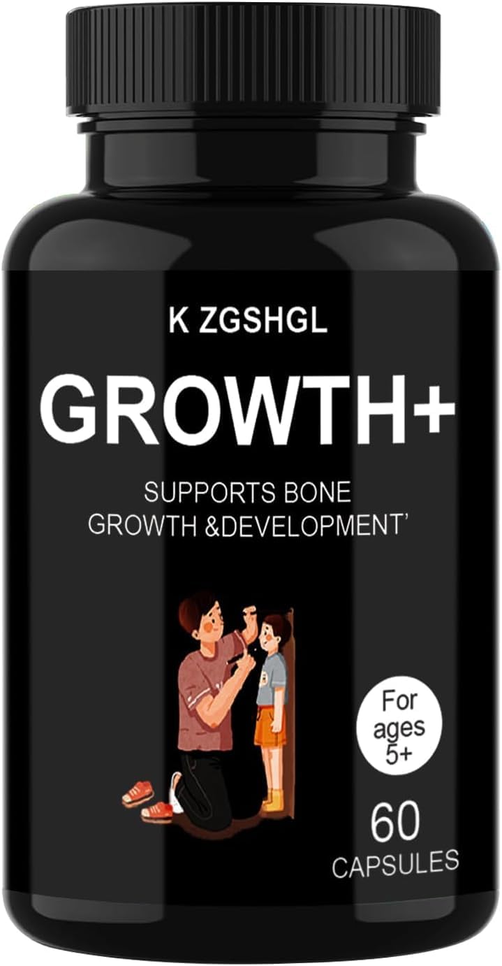 Growth Capsules bottle front view