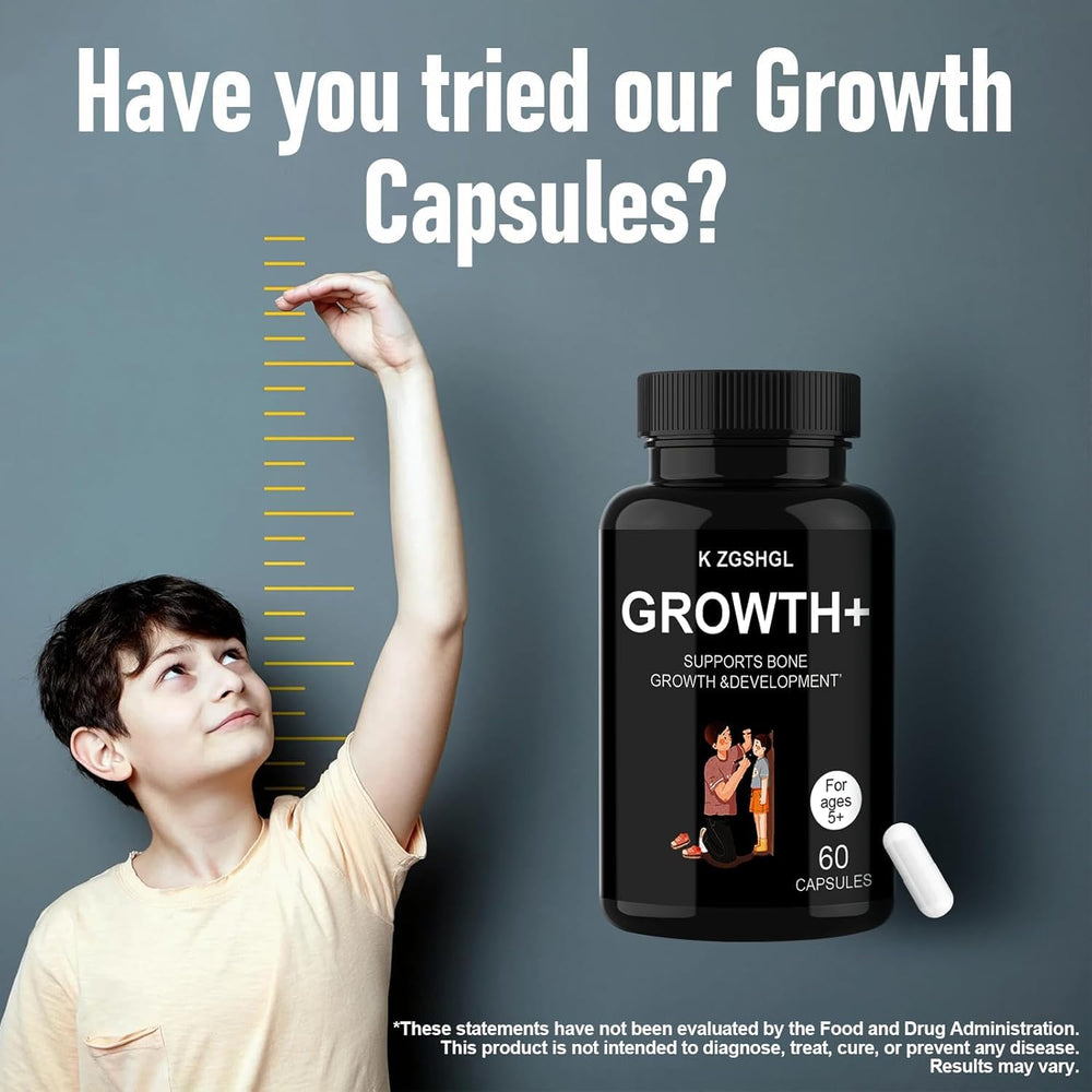 Growth Capsules ingredients close-up