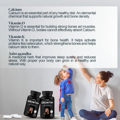 Growth Capsules store display with packaging
