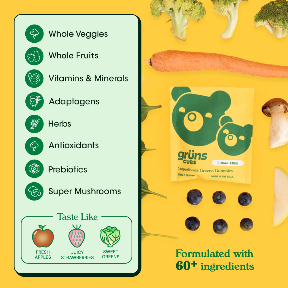 Gummies for kids in convenient on-the-go packs
