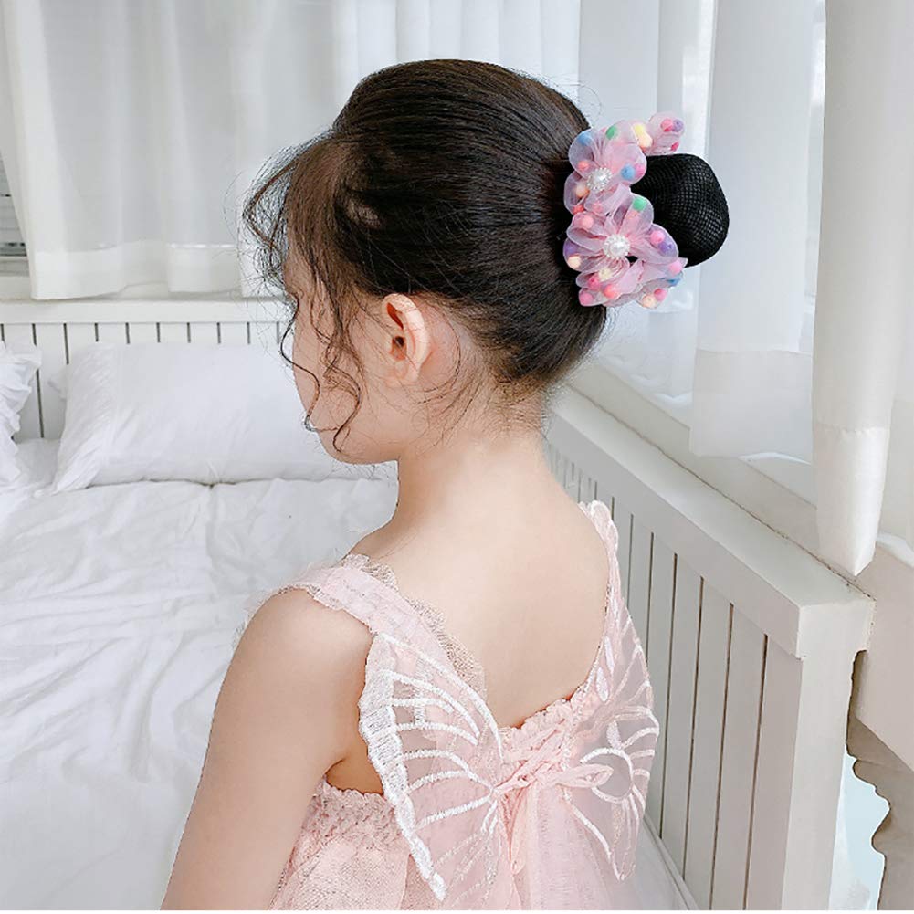GSHLLO dancer hairnet suitable for skating sessions.