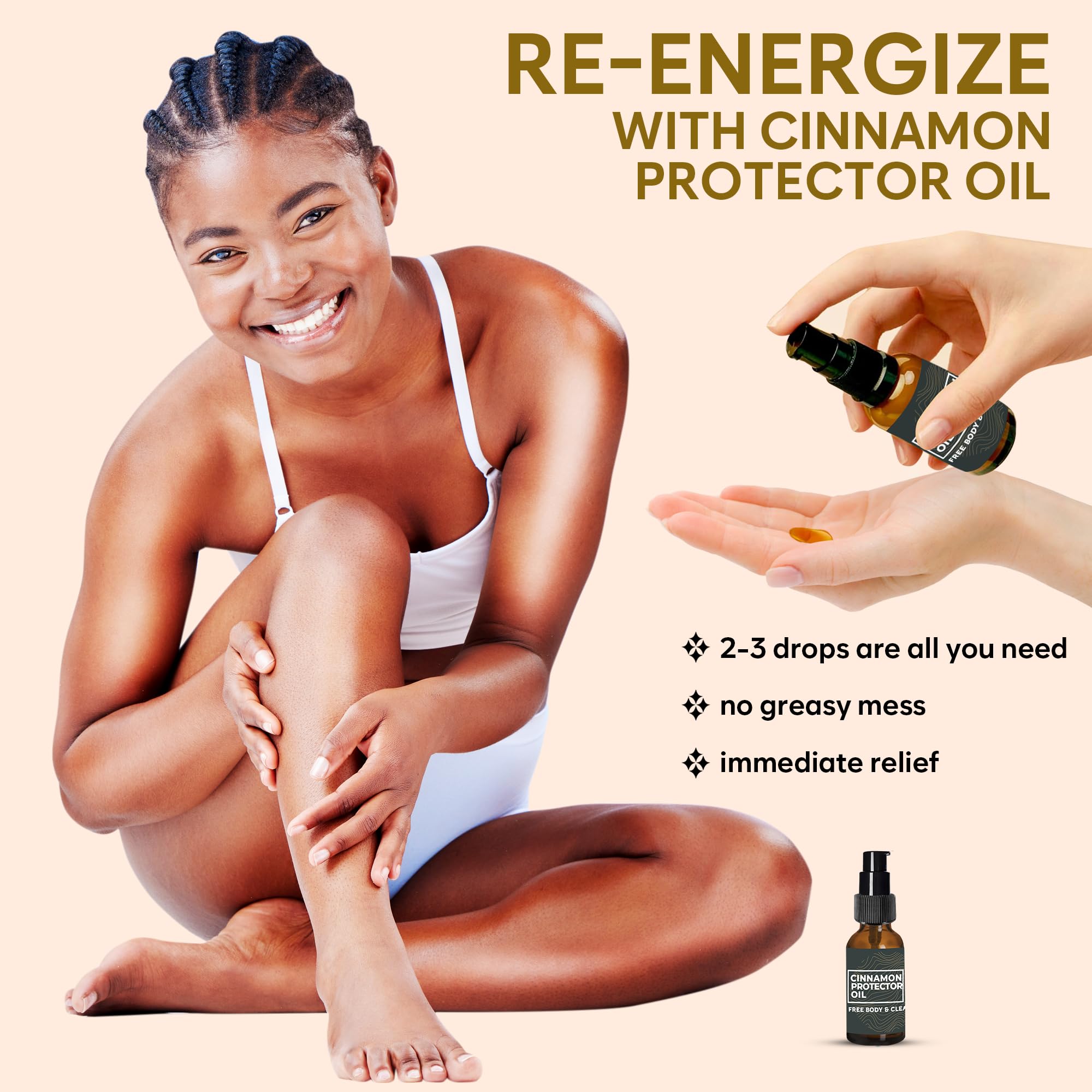 Gua sha and massage tools with oil