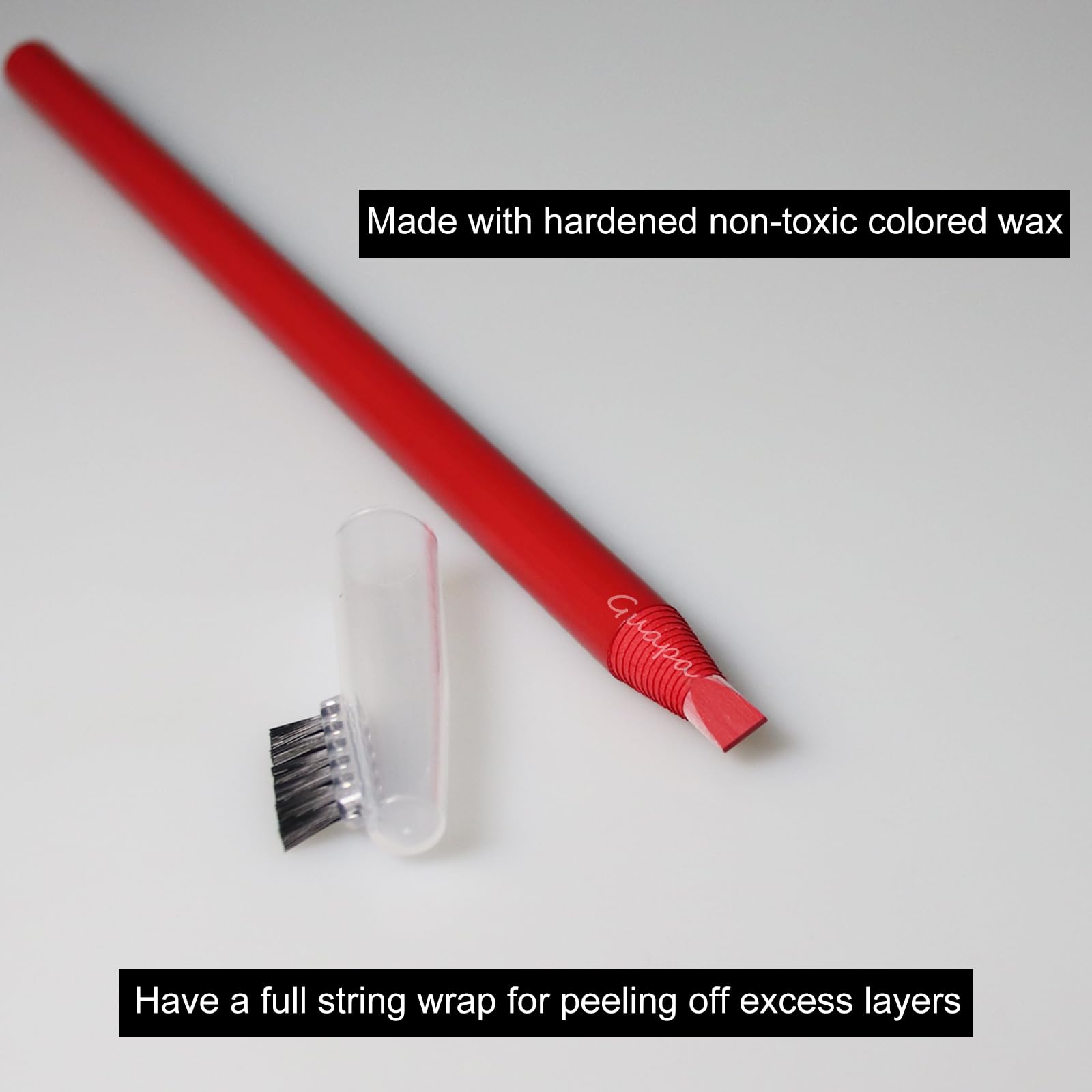 Guapa brow pencil outline application creates precise shape