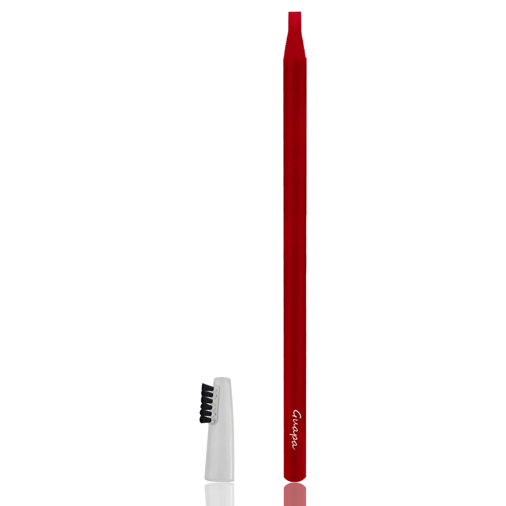 Guapa pull cord peel-off action demonstrates quick makeup