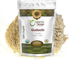 Guduchi powder Tinospora cordifolia - organic, kosher, USDA-certified, 1lb (16oz)