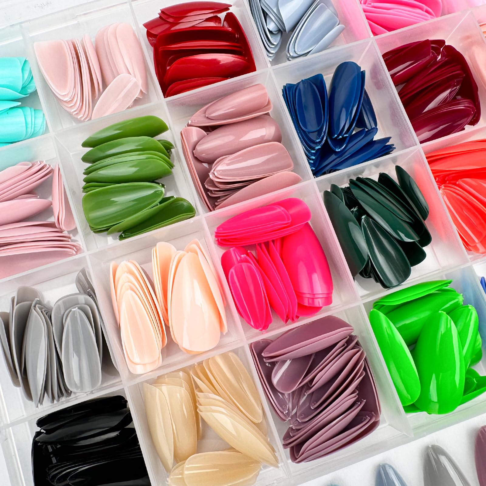 GUFUGU ABS material nails are lightweight and eco-friendly.