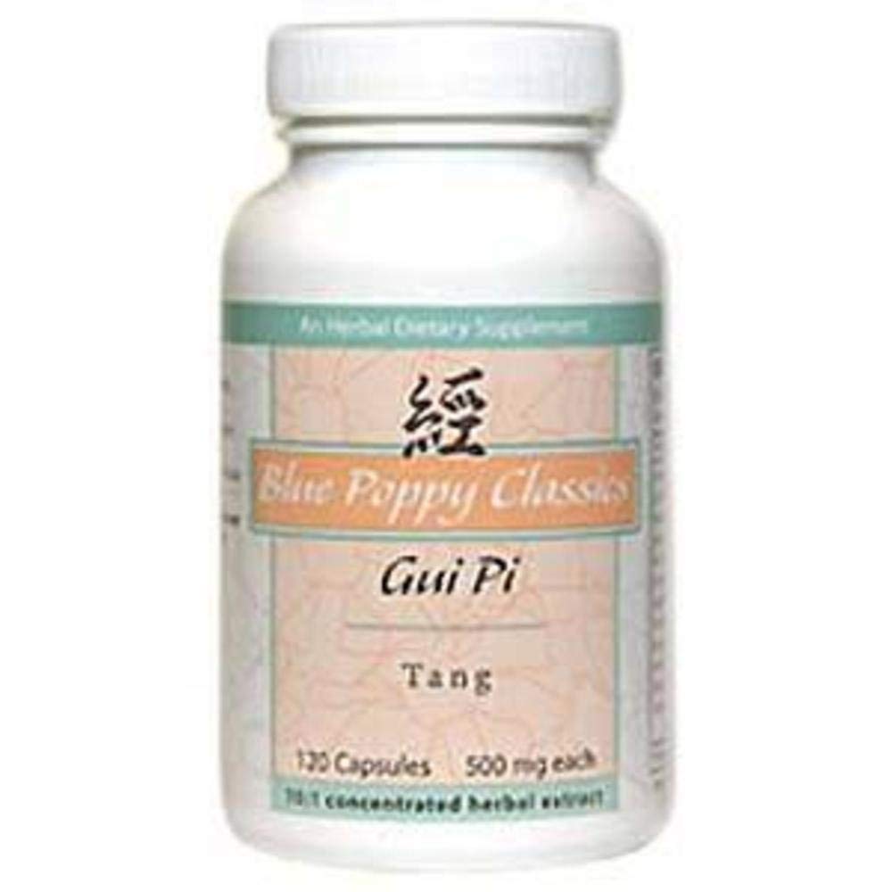 Gui Pi Tang product image: 120 capsules, 500mg each by Blue Poppy
