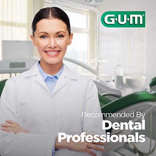 Adults using GUM floss picks for daily flossing