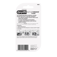 GUM ButlerWeave packaging mint floss