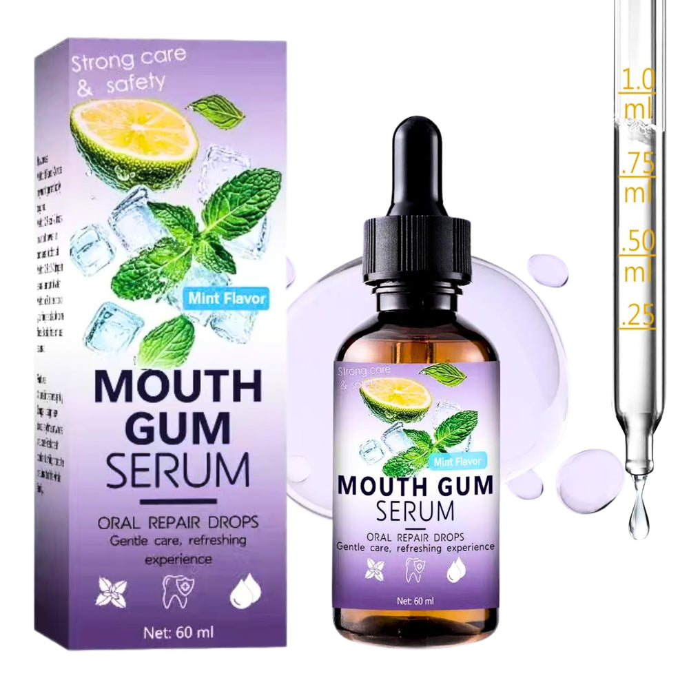 Gum Restore Drops bottle and packaging
