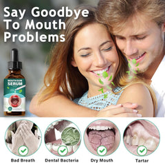 Close-up of natural plant extracts used in Gum Restore Drops
