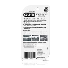 Plastic carry case for GUM Soft-Picks Original