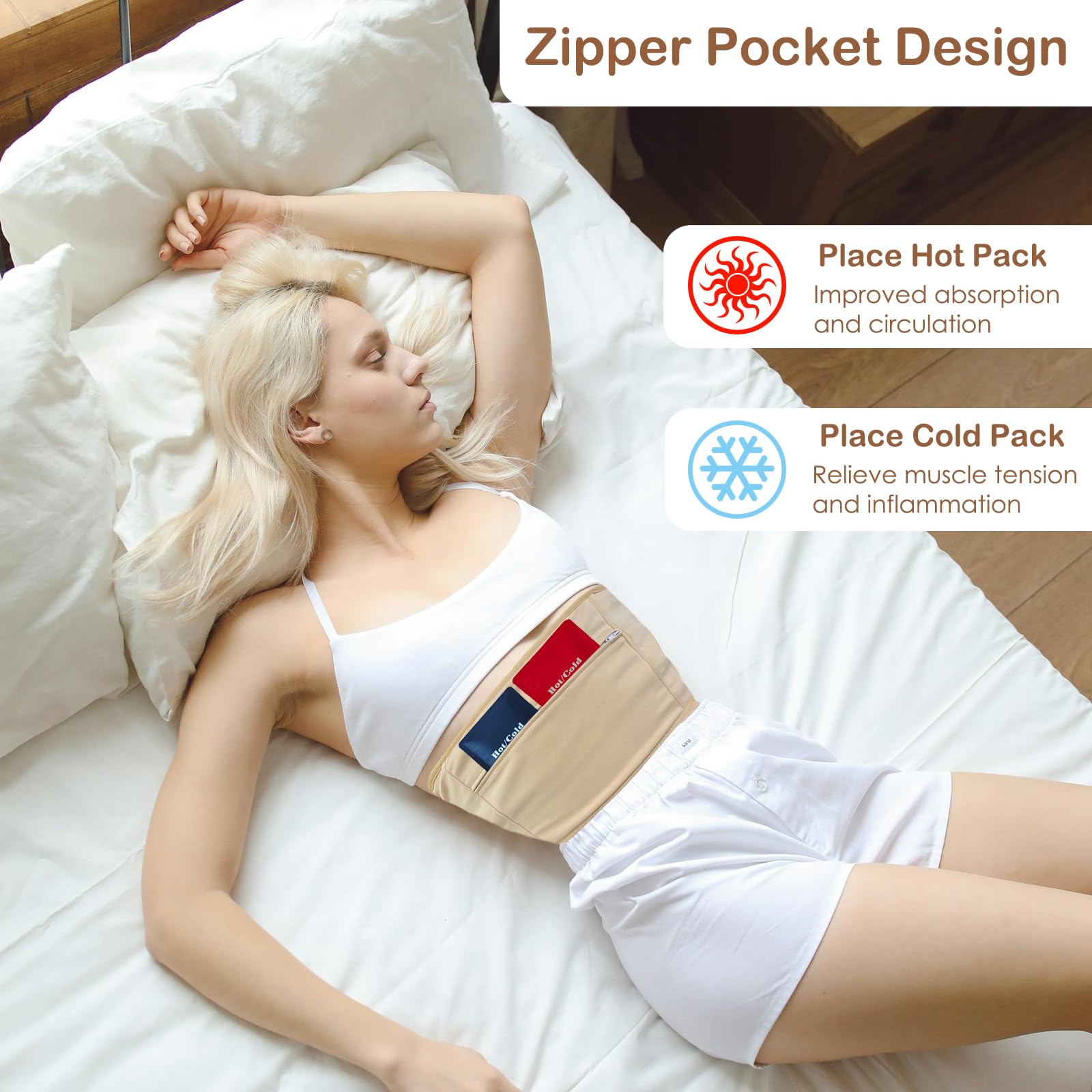 Organic cotton flannel pads for detox and joint care