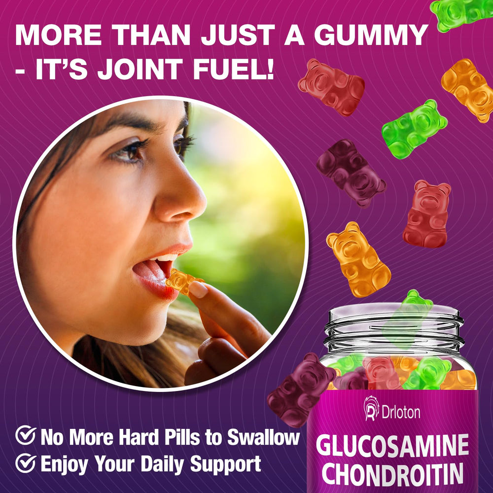 Close-up texture of the gummy vitamins