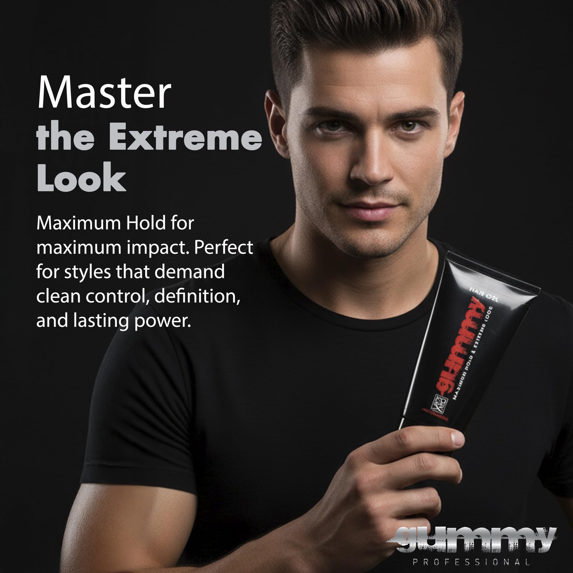 Gummy professional hair gel all day hold for lasting styles