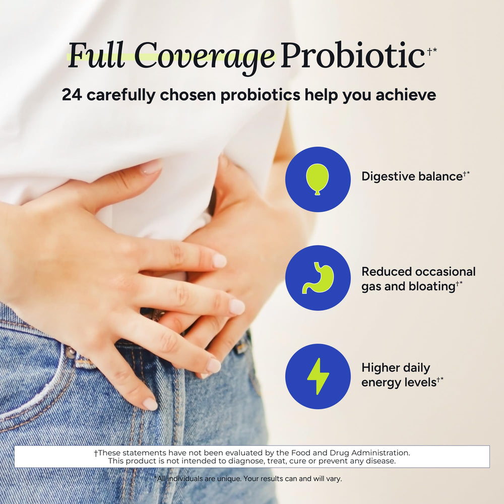 Gundry MD probiotic capsules close-up for daily use