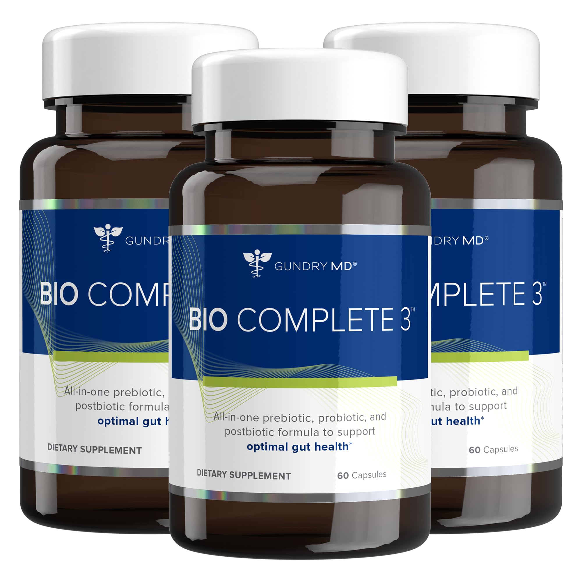 Gundry MD Bio Complete 3 bottle front view