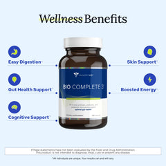 Gundry MD Bio Complete 3 supports radiant skin via gut health.