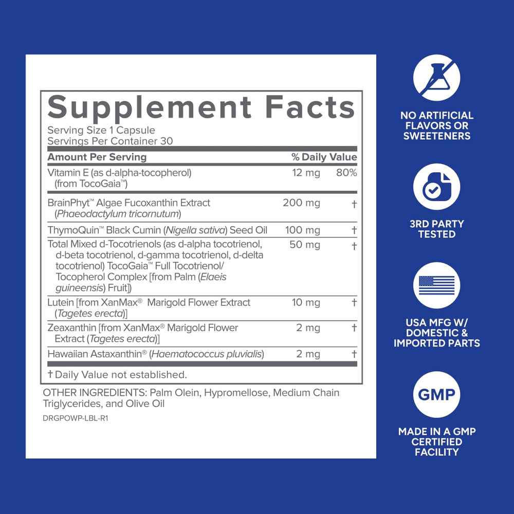 Power Phenols on a pantry display emphasizing convenient daily supplementation