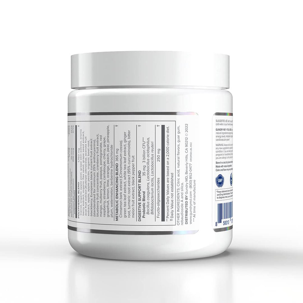 Label highlights: soy-free, sugar-free, artificial sweetener-free, lectin-free