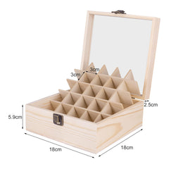 Guolich wooden storage box highlights natural wood grain for a warm, stylish display.