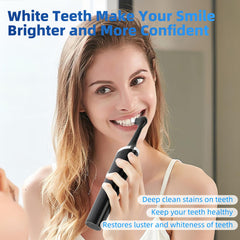 GUPAY Tooth Polisher with two sets of replacement heads