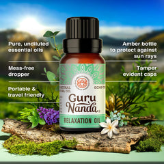 GuruNanda 6-pack essential oil blends packaging