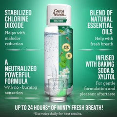 Breath Harmonizer mouthwash for 12-hour fresh breath, fluoride-free