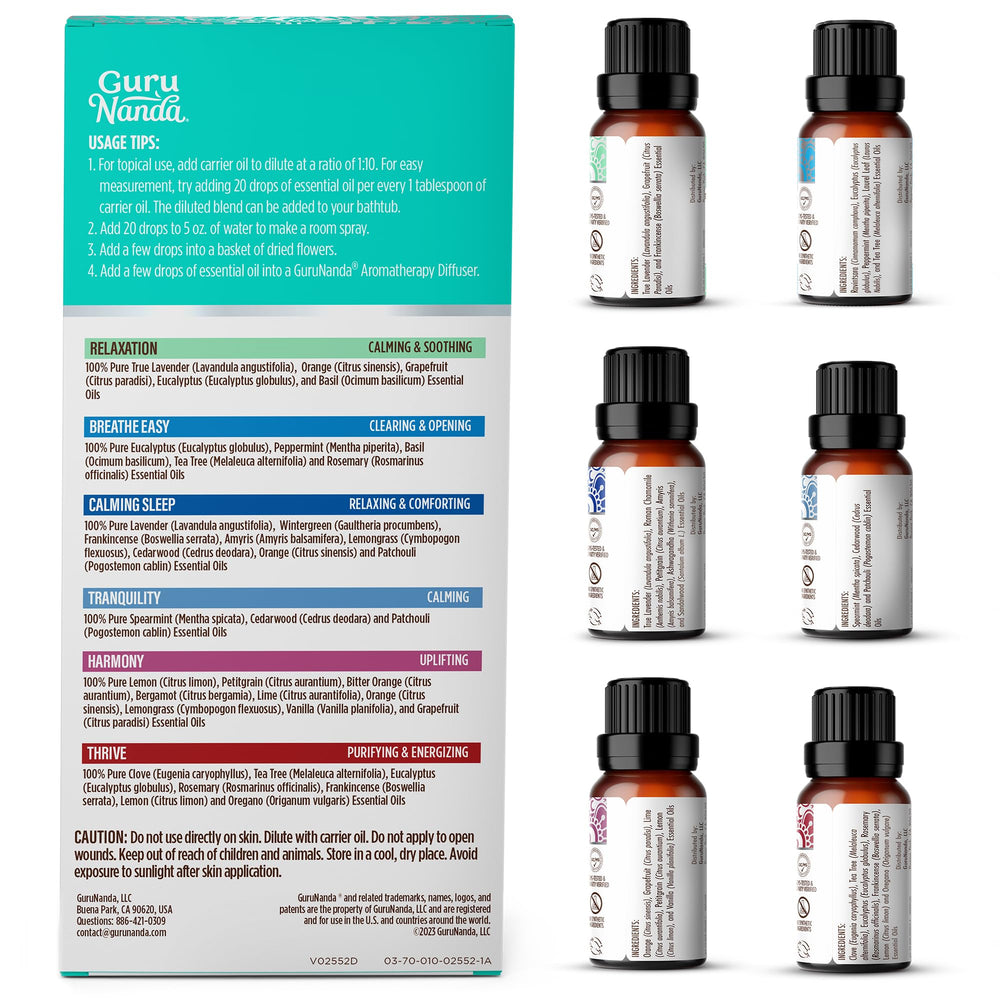 Diffuser with GuruNanda essential oil blends in use