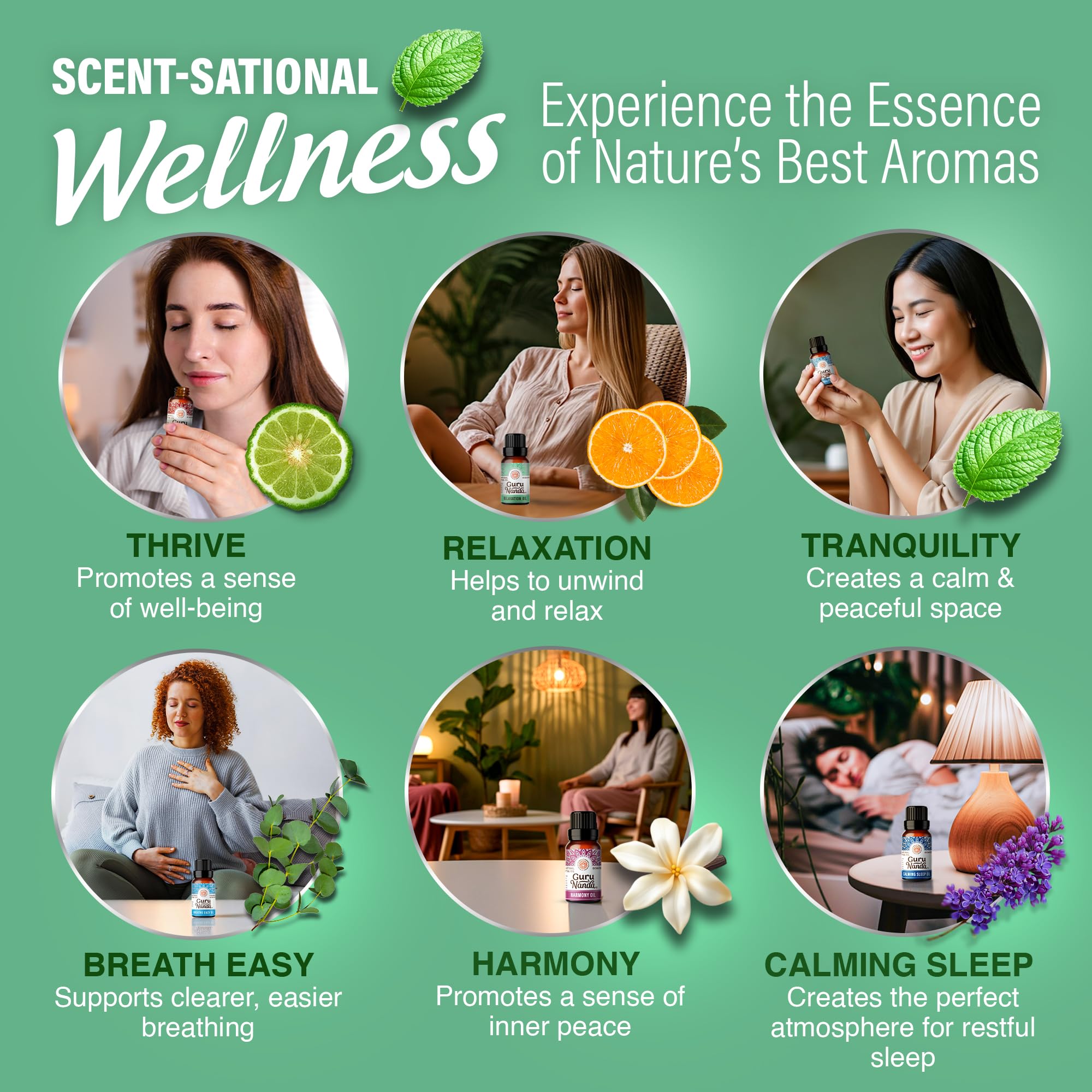 Calming Sleep essential oil bottle in amber glass (15ml)