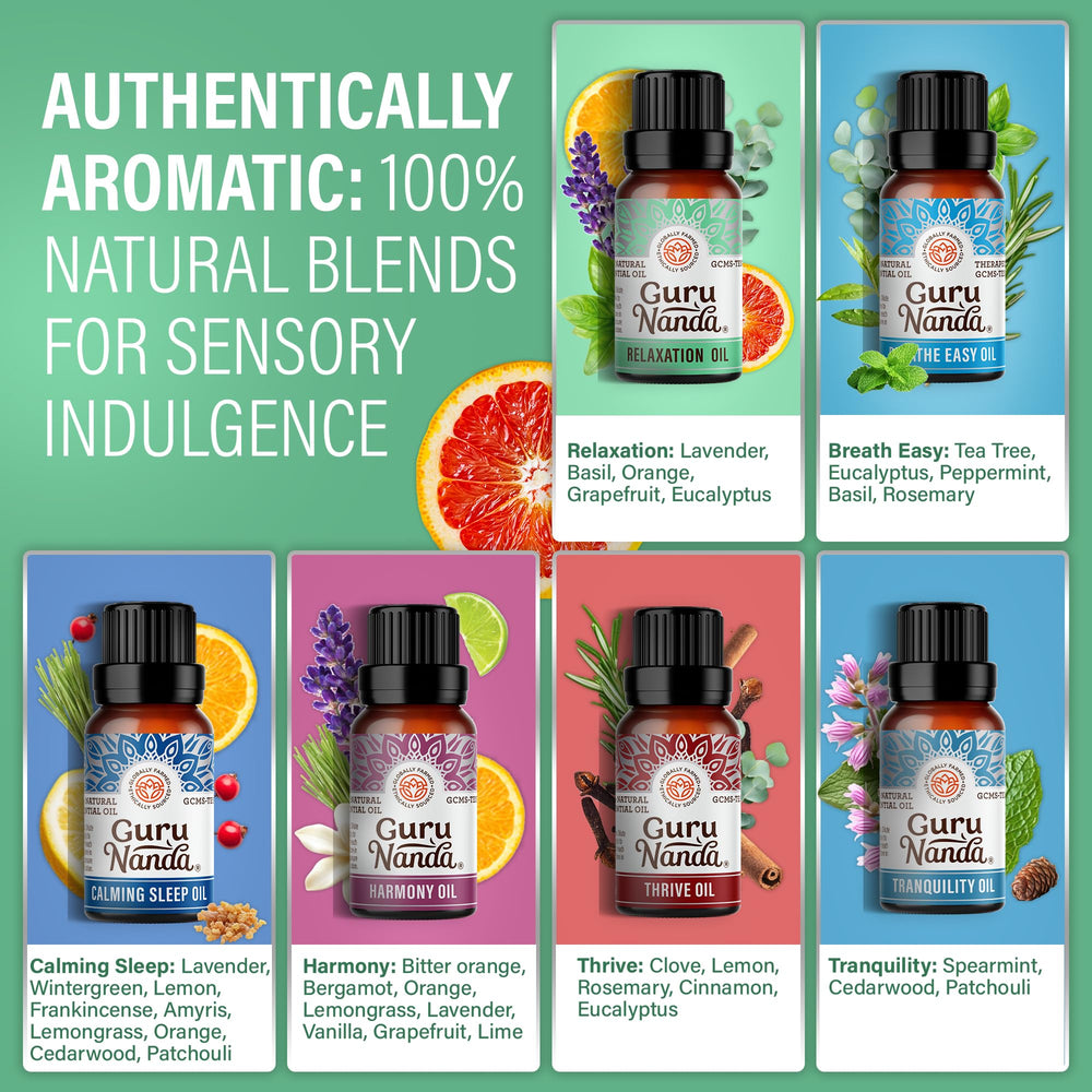 Harmony essential oil bottle in amber glass (15ml)