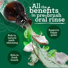MCT coconut oil and peppermint essential oil ingredients