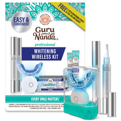 GuruNanda Teeth Whitening Kit with LED Light – product image 1