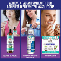 Travel-friendly oil pulling sachets for on-the-go freshness