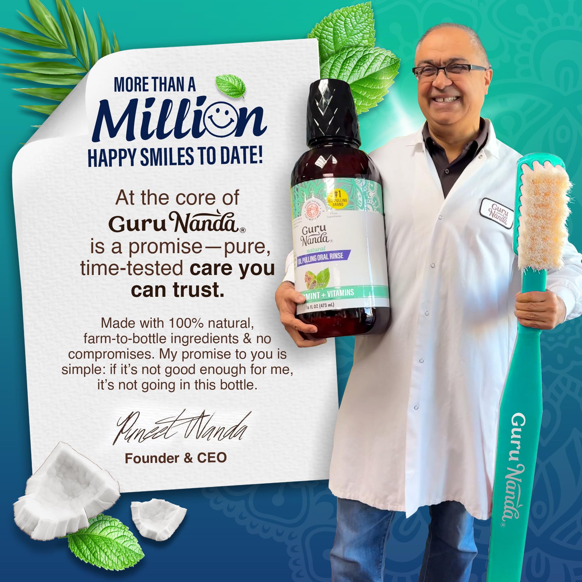 Made in the USA with domestic and international ingredients