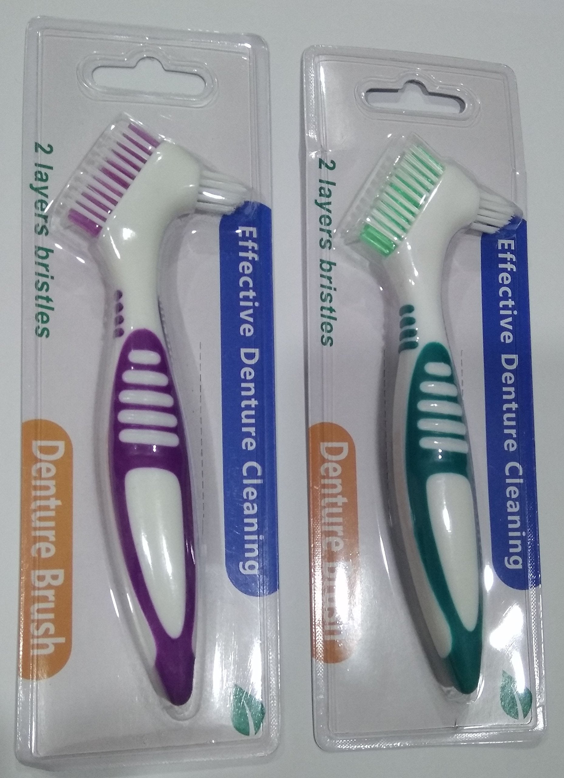 Gift-ready Gus Craft denture cleaning brush set packaging