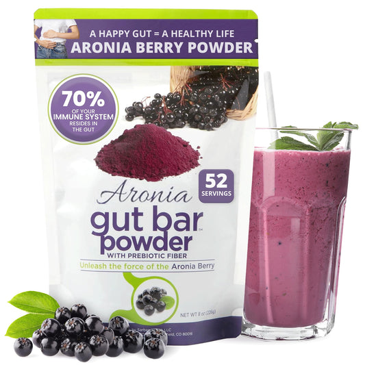 GUT BAR Aronia Powder bottle with scoop