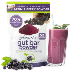GUT BAR Aronia Powder bottle with scoop