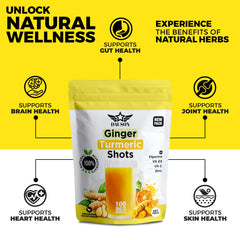 Digestive health and gut support with turmeric and ginger
