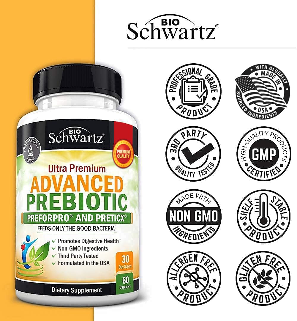 Healthy gut flora and immune support concept