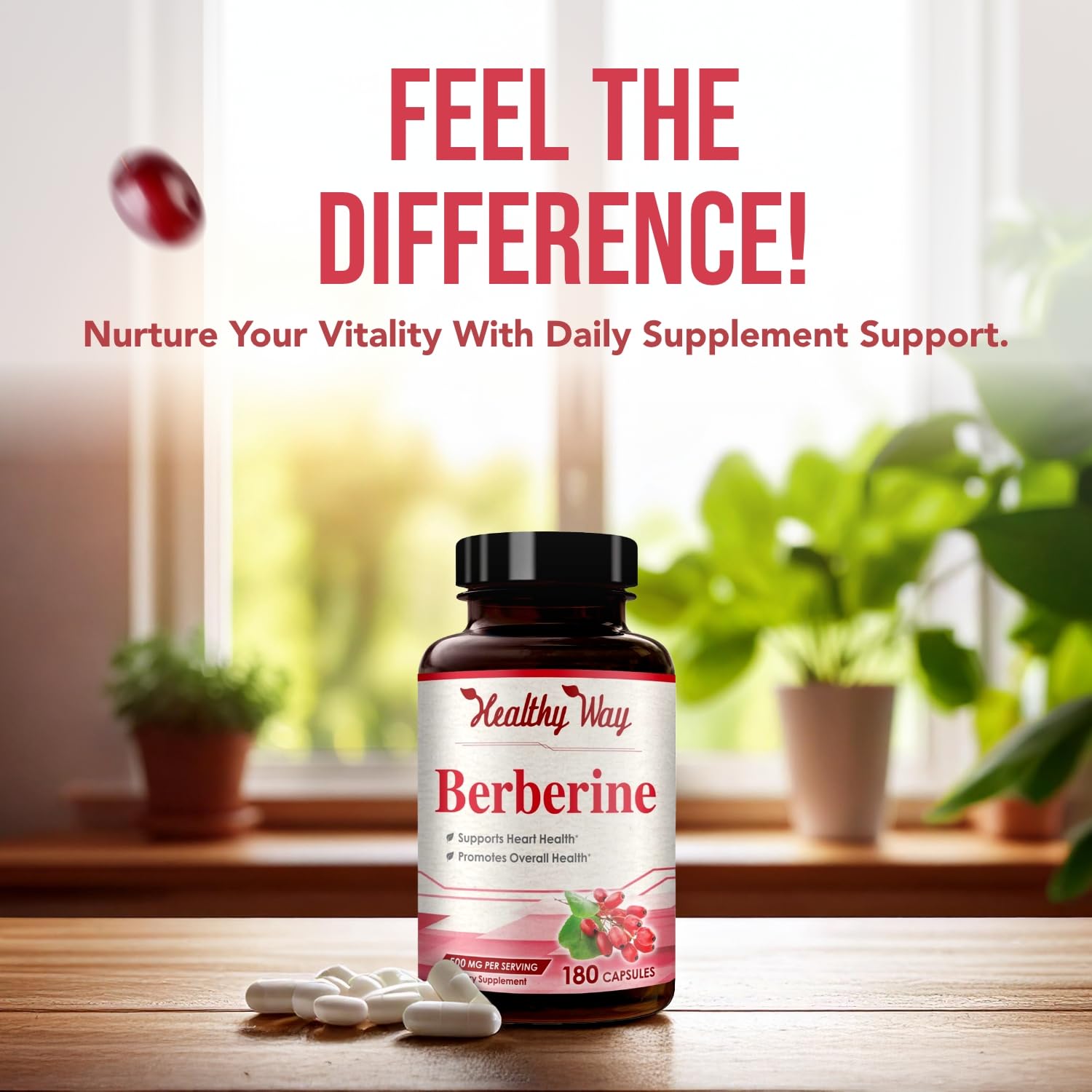 Berberine supports gut health imagery