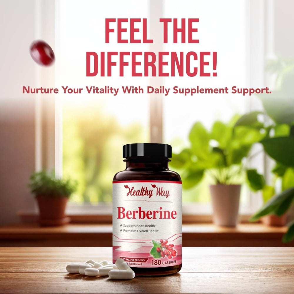 Berberine supports gut health imagery
