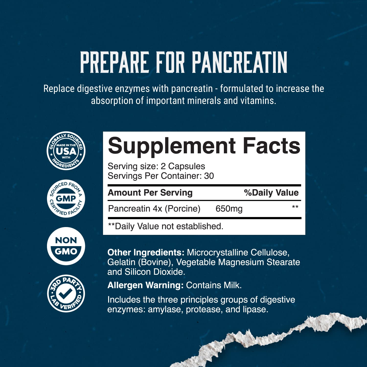 Gastrointestinal health concept with digestive pills