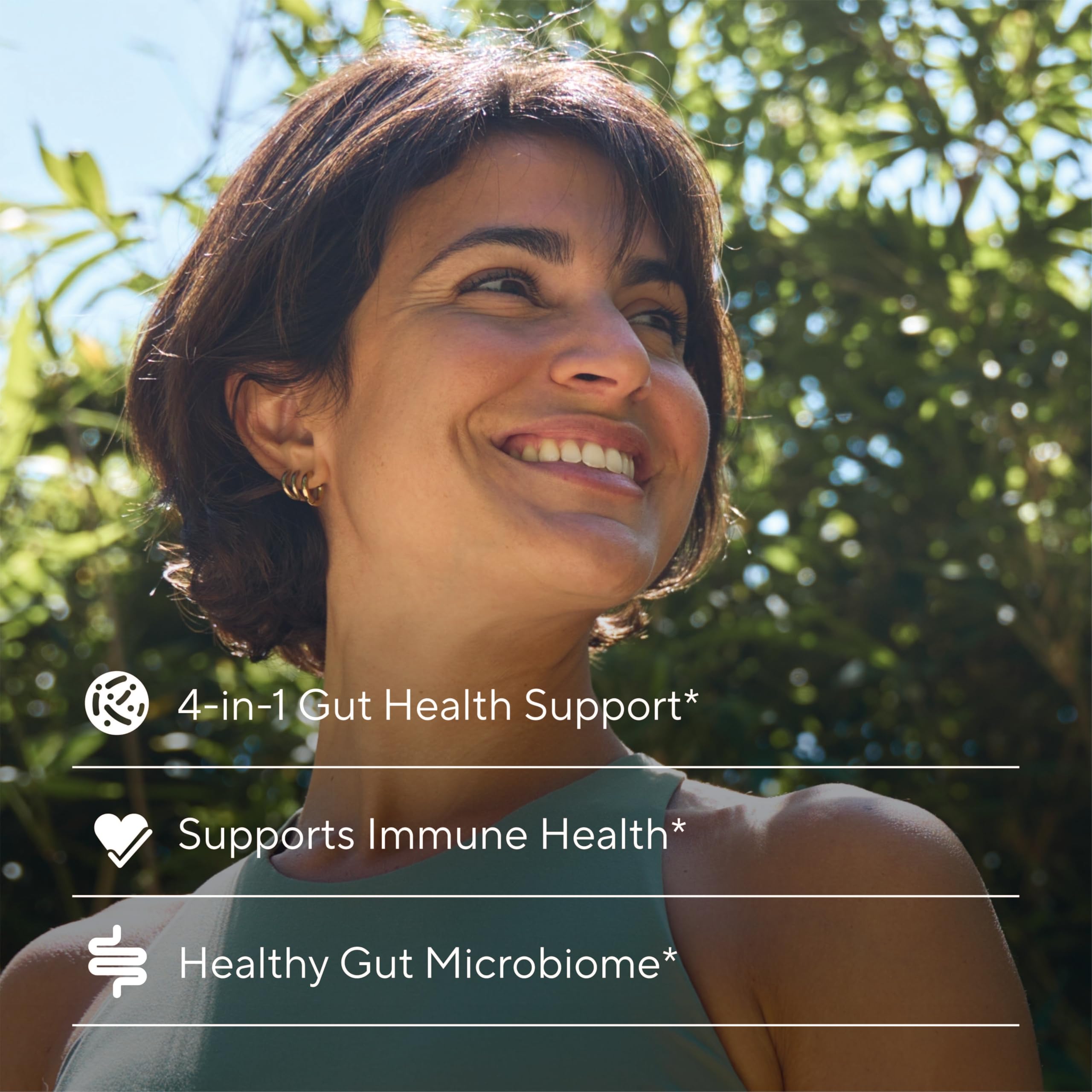Illustration of gut health, digestion and immunity