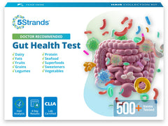 5Strands Gut Health Test hero image showing at-home testing concept